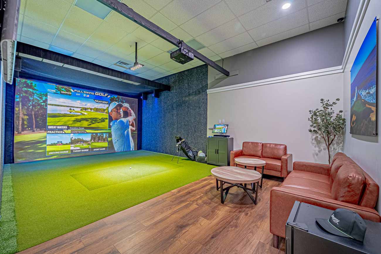 Inside the Rozay Golf Sandy Utah Club Location, the private bay