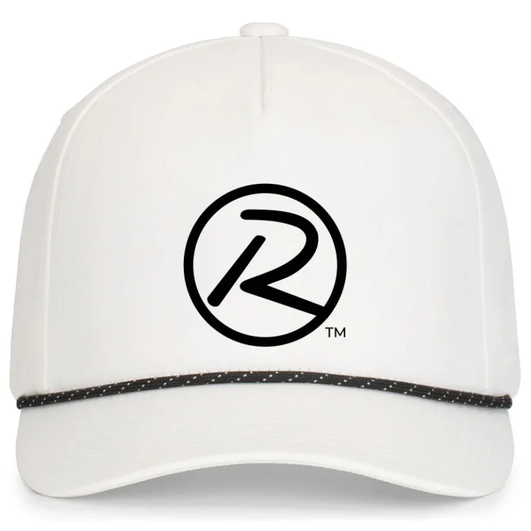 White Rozay Golf rope hat